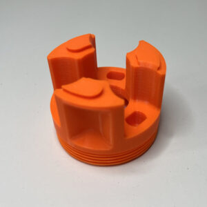 Galeria. Realizacja wydruku 3D. Drukowane elementy maszyn. Drukowanie gwintów.