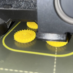 Galeria. Realizacja wydruku 3D. Drukowanie połączonych i nie rozbieralnych elementów i mechanizmów. Druk w miejscu.